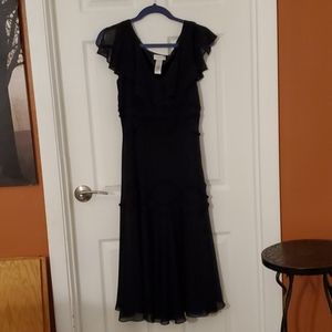 Black cocktail dress